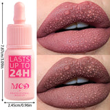 Luxurious Lip Glaze - Dewy Long-Lasting Wear, Waterproof & Moisturizing, High Pigment Lip Tint Oil, Essential Beauty Makeup for