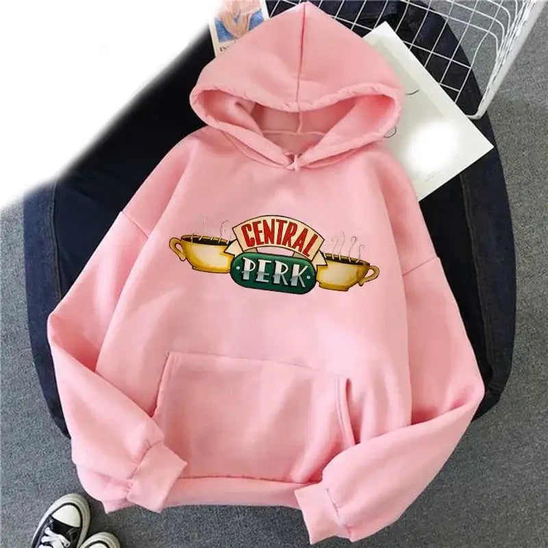 Funny Cartoon Friends Tv Show Hoodies Printed Men Woman Fashion Hoodie Hooded Sweatshirts Pullovers Unisex Tracksuits Clothing - Lootquake