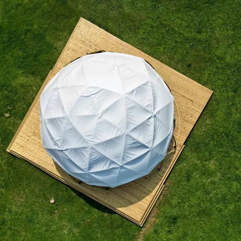 Arch Dome Tent Windproof Pavilion  Pergola Sun Room Exhibition PVC Sunshade Canopy  Wedding Shelter Tipi Outdoor camping - Lootquake