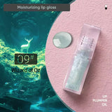 Private Label Clear Lipgloss Full Color Makeup Plumping Lip Oil Moisturizing Waterproof Lasting Lip Gloss Cosmetics Custom Bulk