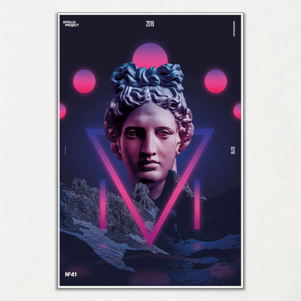 1pc-Statue David Graphic Designer Poster Paper Print Home Living Room Bedroom Entrance Bar Cafe Art Painting Decor