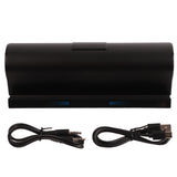 Altavoz Bluetooth estéreo con dos controladores, recargable, portátil, inalámbrico, para teléfono móvil, tableta y altavoz inalámbrico.