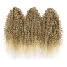 18" Magic Afro Kinky Curly Crochet Hair | Ombre Passion Twist Braids | 60 Strands/Pack | Heat Resistant