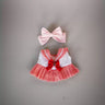 17cm Labubu Clothes V1 Labubu Cute Sailor Uniform Vinyl Doll Labubu Beautiful Cute Kit  Accessories Sitting Party Gifts