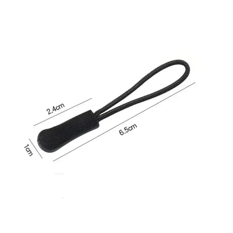 10/20pcs Zipper Pull Puller End Fit Rope Tag Replacement Clip Broken Buckle Fixer Zip Cord Tab Travel Bag Suitcase Tent Backpack - Lootquake