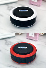 Altavoz Bluetooth inalámbrico impermeable con ventosa para deportes al aire libre, mini subwoofer para ducha, coche, teléfono inteligente, micrófono TF C6