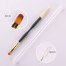 New Dual-ended Nail Brush Acrylic Nail Art Brushes Professional UV Gel Nail Polish Liner Flower Painting Drawing Manicure Tools