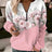 Women's Hoodies Women Fashion Floral Hoodies Flower Painting Sweatshirt Zip Up Hoodie Oversized Sudaderas Harajuku Coats Elegant - Lootquake