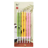Lot de 6 bougies d'anniversaire vertes pour enfant, décoration de gâteau amusante pour Halloween, fournitures de fête, bougies de mariage