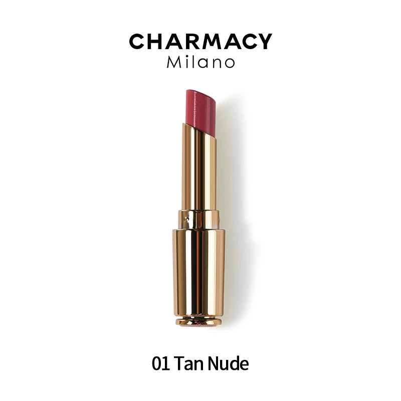 CHARMACY Moisturize Intense Nude Lipstick Luxury Professional Korean Lipsticks Easy to Wear Women Lip Makeup Cosmetic