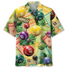 Full Print Mens Retro Bingo Game Hawaiian Shirt New In Summer Short Sleeve Button Up Beach Blouse Casual Men's Aloha Shirt Tops - Lootquake