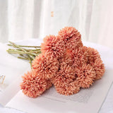 3/6Pc Hydrangea Artificial Flowers Bouquet Boho Home Bedroom Decor Wedding Decoration Craft Vases Flower Arrangement Accessories