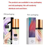 40g Face Makeup Primer Tri-color Cream Brighten Contour Color Isolation Waterproof Makeup Foundation Natural Makeup Base Cream