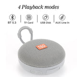 Altavoz Bluetooth TG352 portátil e inalámbrico, minicaja de música para exteriores, ideal para camping, senderismo, smartphone, PC, coche y tableta.