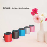 Altavoz inalámbrico portátil Bluetooth 5.3 RGB Light Reproductor de música de larga duración Conectividad TWS Micrófono Subwoofer Mini Sonido de graves para exteriores