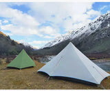 3F UL Gear Lanshan1 Ultralight Tent 3/4 Season Portable Backpacking Tent for 1p Double Layer Tent for Camping, Climbing, Hiking - Lootquake