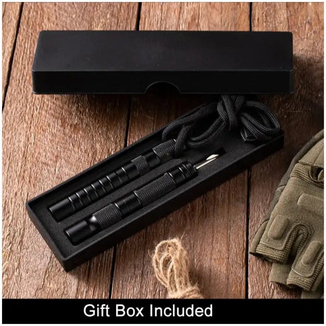 10-IN-1 Multi Function Portable Self Defense Pen Outdoor Survival Tool Fishing Whistle/Compass/Wrench/Screwdriver/Window Breaker - Lootquake