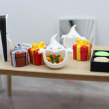 Halloween Miniature Scene Ornaments – Small Furniture Decor for Dollhouses