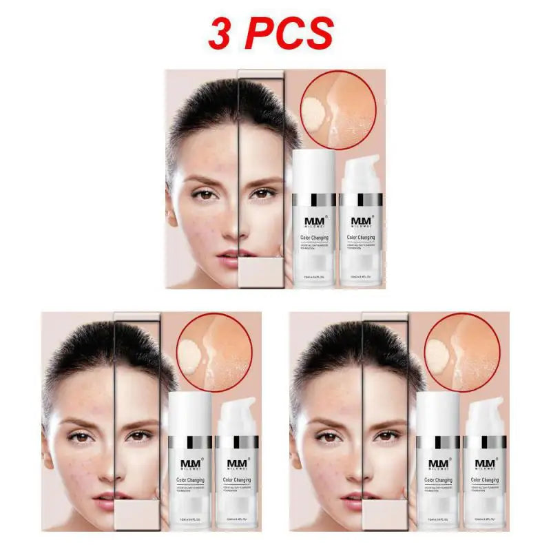 1/3/5pcs Primer Foundation Foundation Complexion Foundation Makeup On The Natural Non-removal Of Makeup Mild And Non-irritating