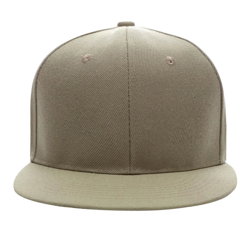 High-end Fashion Hip Hop Hat Custom Logo Men's and Women's Snapback Hat Team Activity Baseball Cap DIY Embroidery Custom Cap - Lootquake