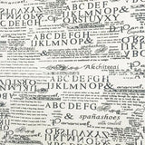 Tela estampada de periódico, tela acolchada de algodón y lino para costura DIY, mantel, cojín, mantel individual, bolsa de almacenamiento, materiales para manualidades