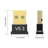 Adaptateur Bluetooth USB Adaptateur Bluetooth sans fil 5.3/5.1/5.0 pour PC portable haut-parleur sans fil récepteur audio émetteur USB