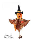 Halloween Decorations Doll Bar Decor Pumpkin Ghost Witch Pendant Scary Halloween Kids Gift Halloween Party Decoration for Home