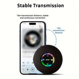 Mini Bluetooth Speaker Shower Subwoofer with Color LED Waterproof Handsfree Loudspeaker Music For Bathroom Pool Beach Car Phone