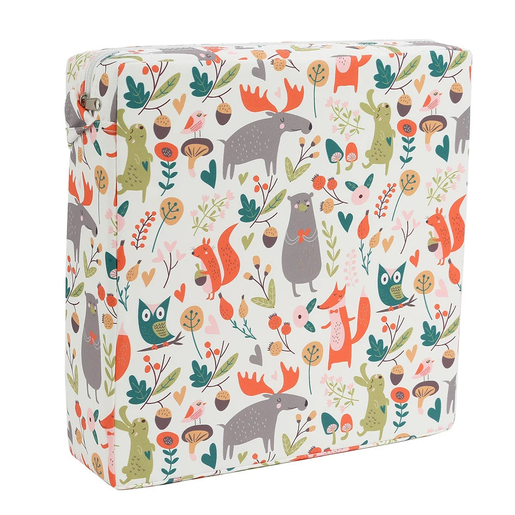 Baby Dining Chair Booster Cushion Removable Kids Highchair Seat Pad Star Chair Heightening Cushion Child Chair Waterproof Seat