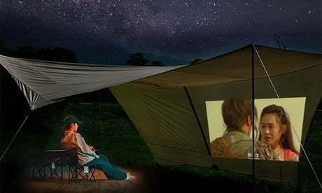 Large Camping Dome shelter Fire shelter Bull shelter type tent oversized habi tarp shelter Habitat Tunnel type Camping Shelter - Lootquake