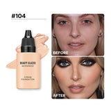 Flawless All Day: 9 Color Waterproof Concealer Foundation For Women Makeup Full Coverage Long Lasting Moisturizing