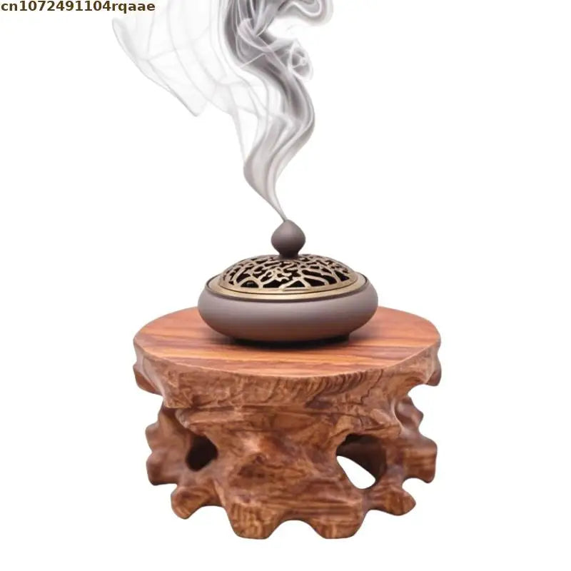 Expositor de estatuas de figuritas sencillas, bases de madera maciza en miniatura, juegos de café y té, pedestal, jarrón, maceta, mesa de clasificación de bonsáis
