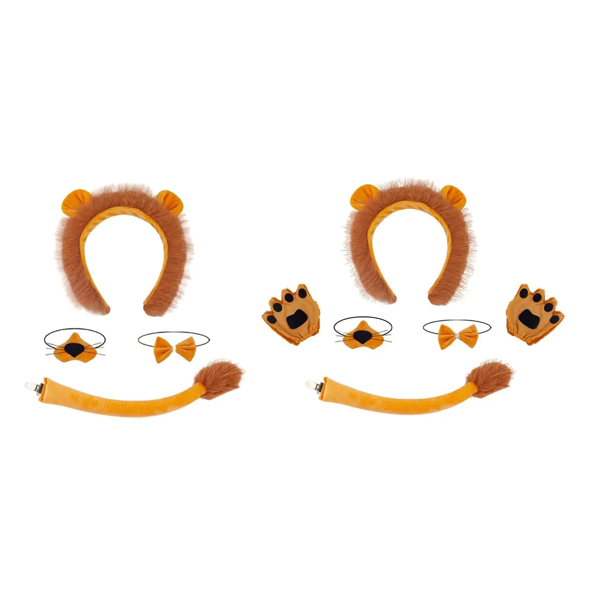 Halloween Animal Costume Set Decoration Headpieces Cosplay Party Supplies for Adults Cosplay Themed Parties Holiday Carnival