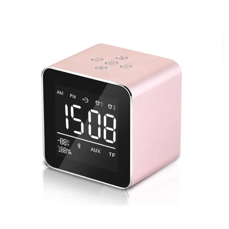 Altavoces Bluetooth V9, portátiles, inalámbricos, de metal, minialtavoces inalámbricos de graves superbajos, subwoofer, regalos únicos.