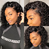 12A Deep Wave Bob Wig | Glueless | Ready to Go | Lace Frontal & Closure Options | Brazilian Remy Human Hair