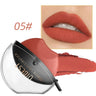 Lip-shaped lipstick seal Sip into makeup lazy blush lipstick Matte makeup effect Moisturizing lip gloss Waterproof non-stick cup