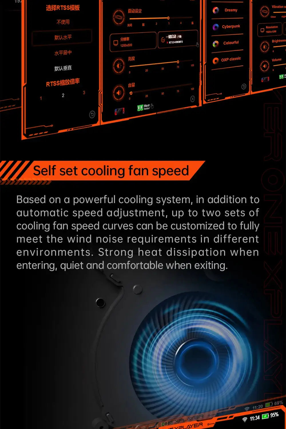 OneXPlayer OneXFly F1 Pro AMD 8840U AI 9 365 HX 370 OLED 144Hz 7" Screen PC Game Console Handheld 3A Steam Play Laptop Windows11 - Lootquake