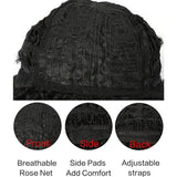 6" Short Dreadlock Wig | Curly Twisted Braid | Heat Resistant Synthetic Wig | Black & Brown