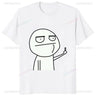 Middle Finger Funny Maniac Printed Man T Shirt Loose Casual Fashion Harajuku Hip Hop T-shirt Hipster Streetwear Comfort Clothing - Lootquake