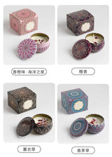 Velas aromáticas de osmanthus y gardenia con pétalos. Pequeñas velas aromáticas románticas para cumpleaños de niñas. Aromaterapia para el hogar.