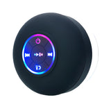 Mini Bluetooth Speaker Shower Subwoofer with Color LED Waterproof Handsfree Loudspeaker Music For Bathroom Pool Beach Car Phone