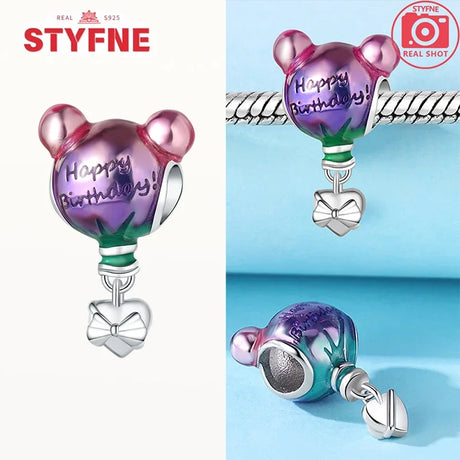 S925 Silver Happy Birthday Charms Love Numbers Celebration Anniversary Serie Beads for Women Diy Original Bracelet Jewelry Gift - Lootquake