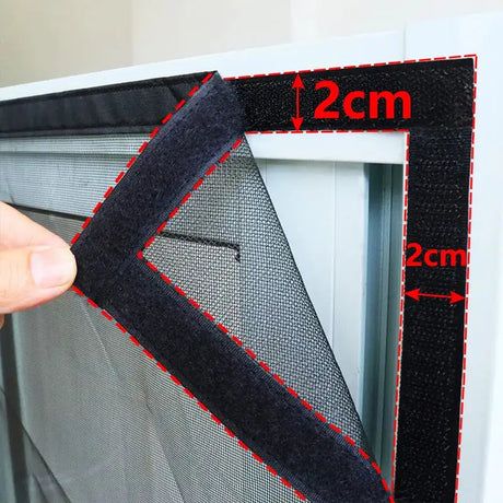 Large Size Magnetic Garage Door Curtain Custom Size Mosquito Net Anti Fly Insect Screen Used in Pavilions Balconies Outdoor Tent - Lootquake