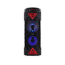 Altavoz inalámbrico portátil de gran potencia, barra de sonido estéreo, subwoofer, altavoces de graves potentes, caja de sonido, micrófono, radio FM y compatible con Bluetooth.