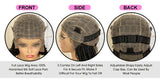 14" Burgundy Box Braids Wig | Full Lace | Kanekalon Fiber | Boho Braids | For Women