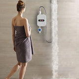 Chauffe-eau instantané 3500 W, robinet de salle de bain, prise UE, affichage numérique, pour maison de campagne, chalet, hôtel