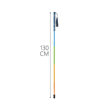 110g Ultra Light Weight Trekking Poles Folding Hiking Sticks Portable Carbon Fiber Collapsible Nordic Walking Cane Sticks Bags - Lootquake