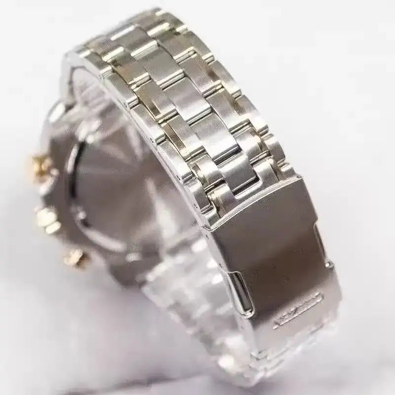 Cititen 2025 The latest large dial waterproof fashion casual men's quartz watch stainless steel strapLuxury Watch - Lootquake