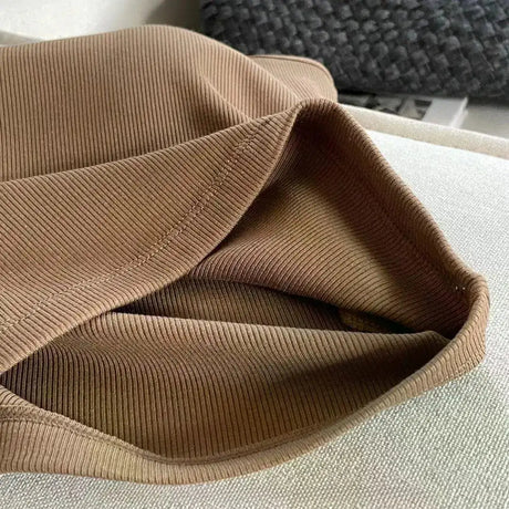 Solid All-Match Invisible Integrated Chest Pad Cami 2024 Spring New Korean Women clothes Short Sleeveless Top - Lootquake