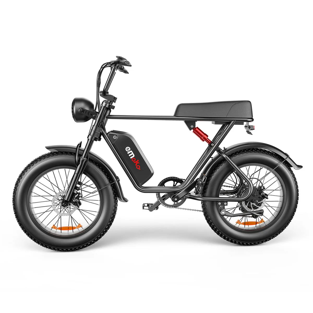 Bicicleta eléctrica para adultos Emoko C91, 1000 W x 2, batería de 48 V 23 Ah, bicicleta de montaña eléctrica con neumáticos anchos de 20 pulgadas.